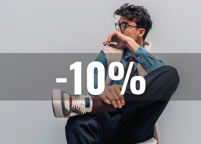 -10% на мужскую обувь